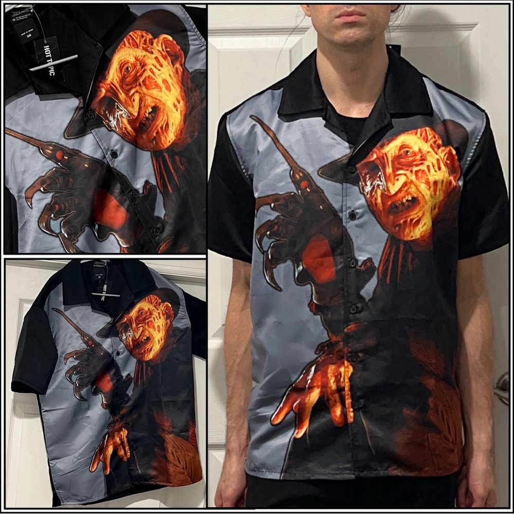 A Nightmare On Elm Street Freddy Krueger Shirt Size Small